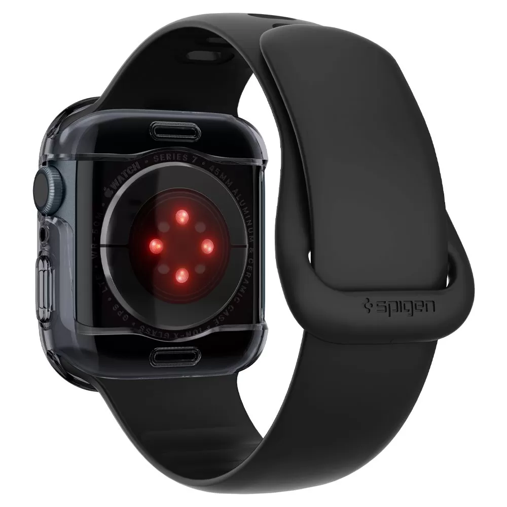 Apple Watch 9 vāciņš caurspīdīgs SPIGEN ULTRA HYBRID (45 MM)