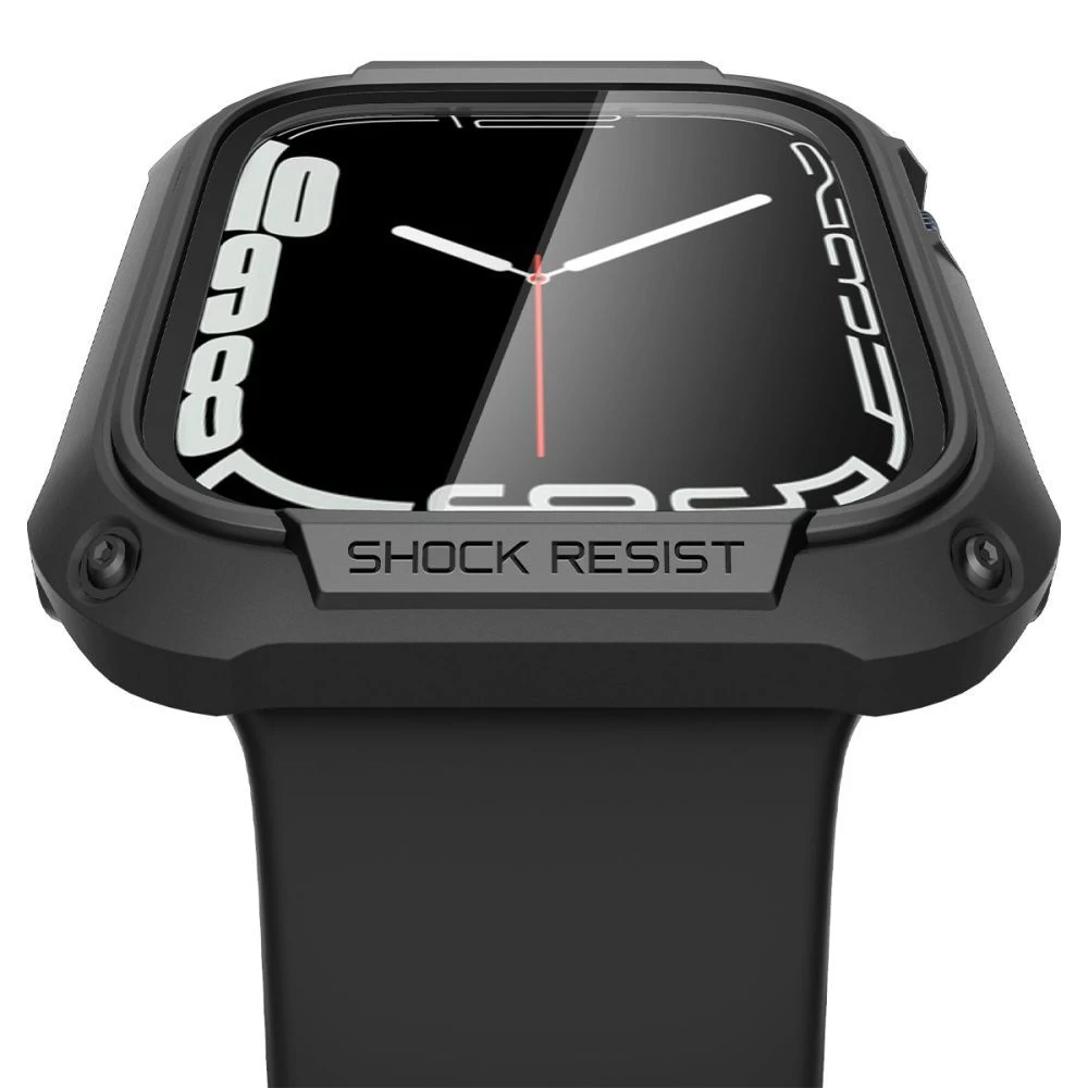 Apple Watch 9 vāciņš melns SPIGEN TOUGH ARMOR (45mm)