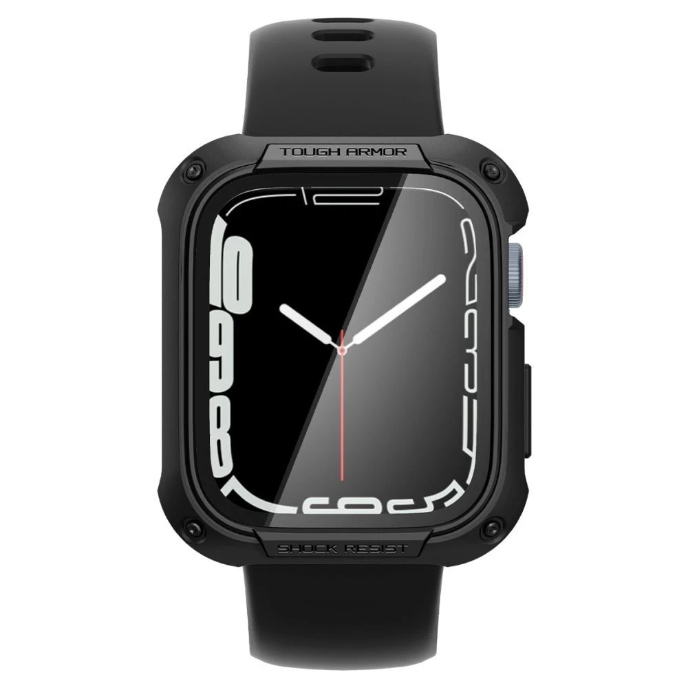 Apple Watch 9 vāciņš melns SPIGEN TOUGH ARMOR (45mm)