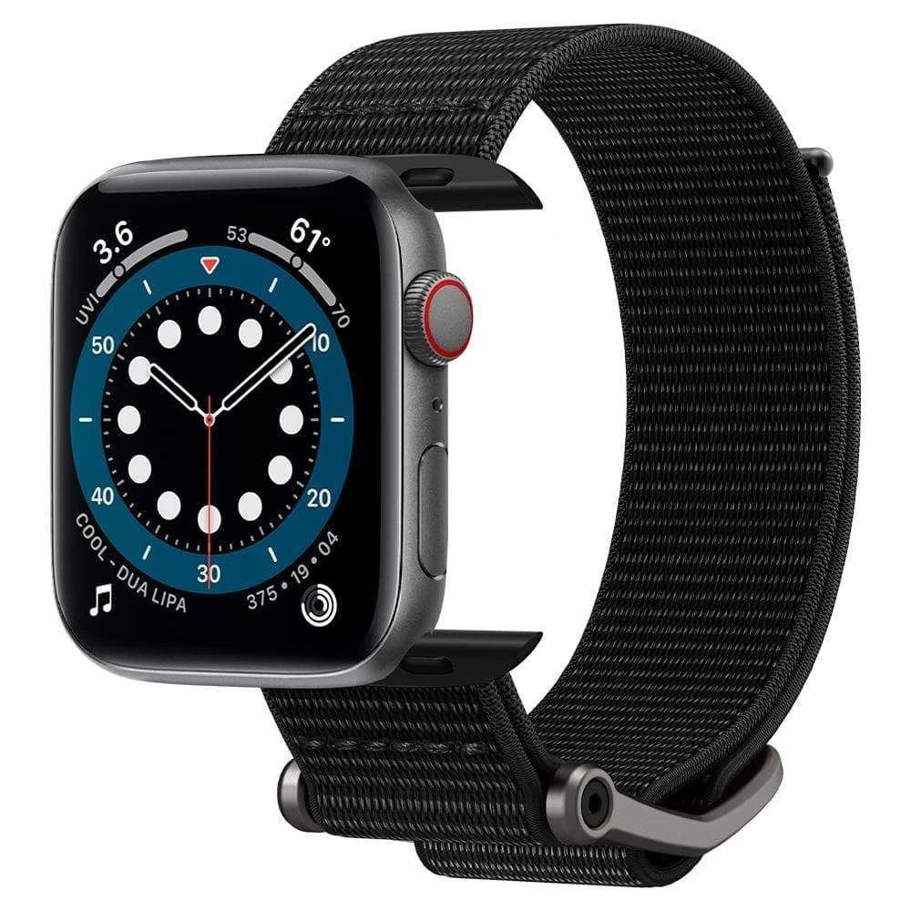 Apple Watch 9 siksniņa melns SPIGEN DURAPRO FLEX (42/44/45/49mm)