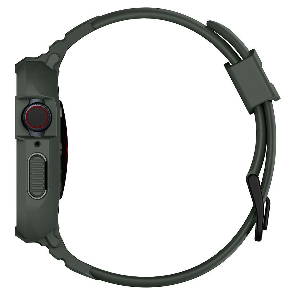 Apple Watch 9 siksniņa zaļš SPIGEN RUGGED ARMOR ”PRO” (44/45mm)