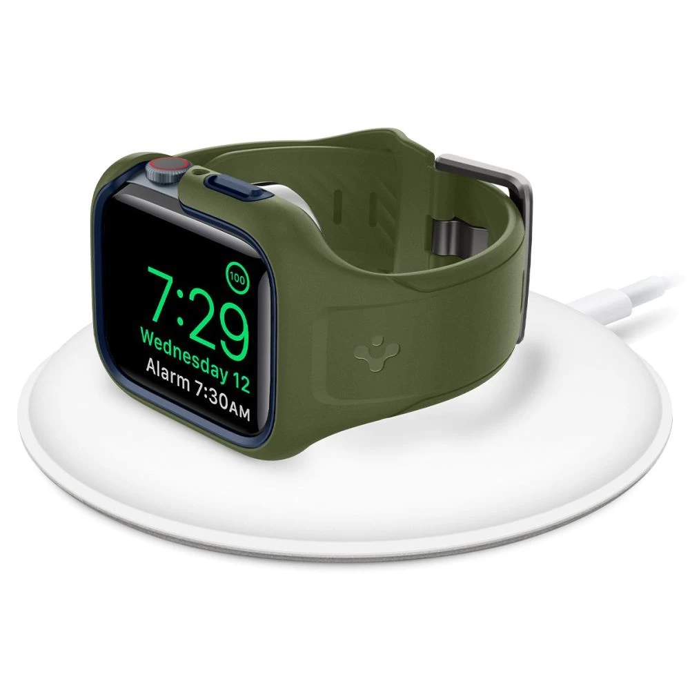Apple Watch 9 siksniņa zaļš SPIGEN LIQUID AIR ”PRO” (45mm)