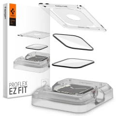 Watch Watch 9 skärmskydd SPIGEN PROFLEX EZ-FIT Apple Watch 9 (45mm) 2-pack