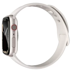 Apple Watch 9 näytönsuojalasi  SPIGEN PROFLEX EZ-FIT (45mm) 2-pack