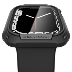 Apple Watch 9 vāciņš melns SPIGEN TOUGH ARMOR (45mm)