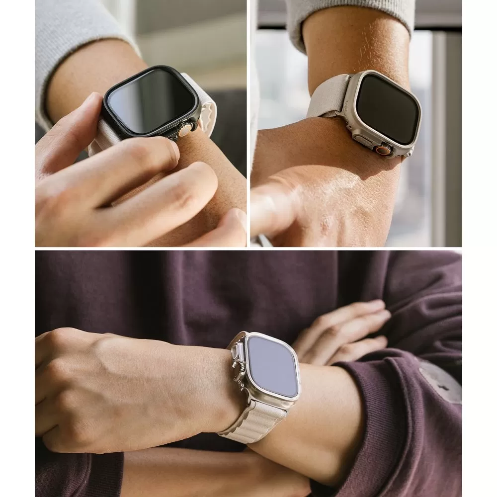 Apple Watch Ultra 2 / 3 suojakuori, suojakotelo  RINGKE SLIM 2-PACK (49 MM)