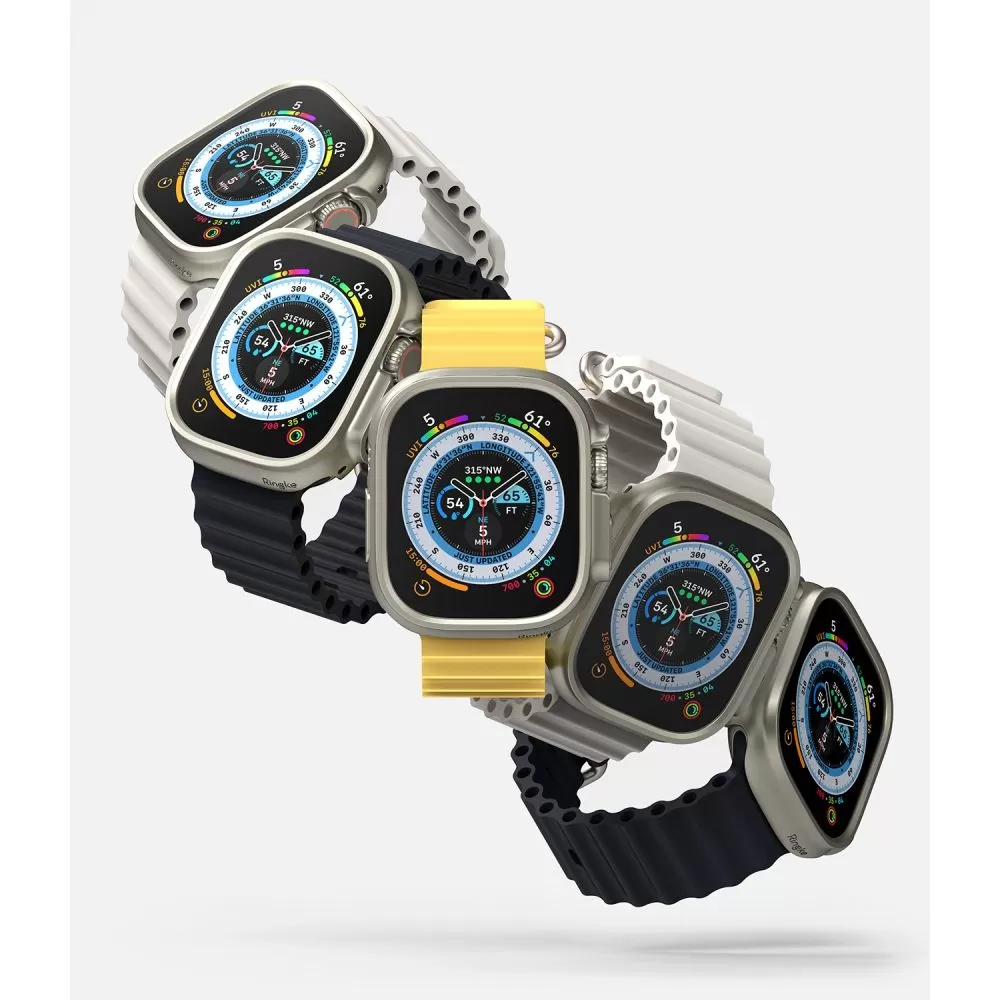 Apple Watch Ultra 2 / 3 suojakuori, suojakotelo  RINGKE SLIM 2-PACK (49 MM)
