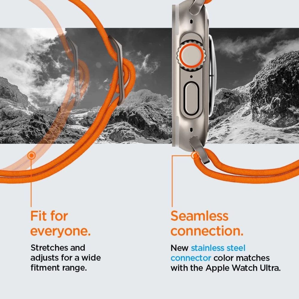 Apple Watch Ultra 2 / 3 skal, fodral  SPIGEN FIT LITE ULTRA (49mm)