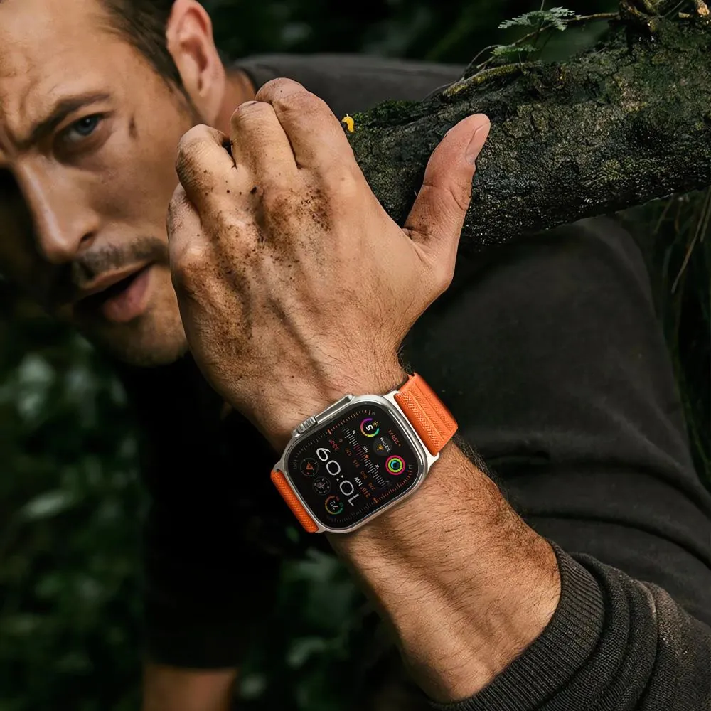 Apple Watch Ultra 2 / 3 skal, fodral  TECH-PROTECT NYLON SLIP (49 MM)
