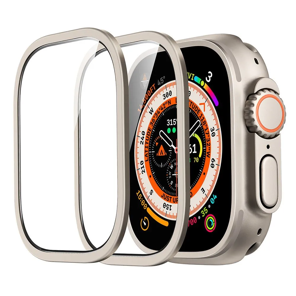 Apple Watch Ultra 2 / 3 apsauginis stiklas  ESR ARMORITE TEMPERED GLASS 2-PACK (49 MM)