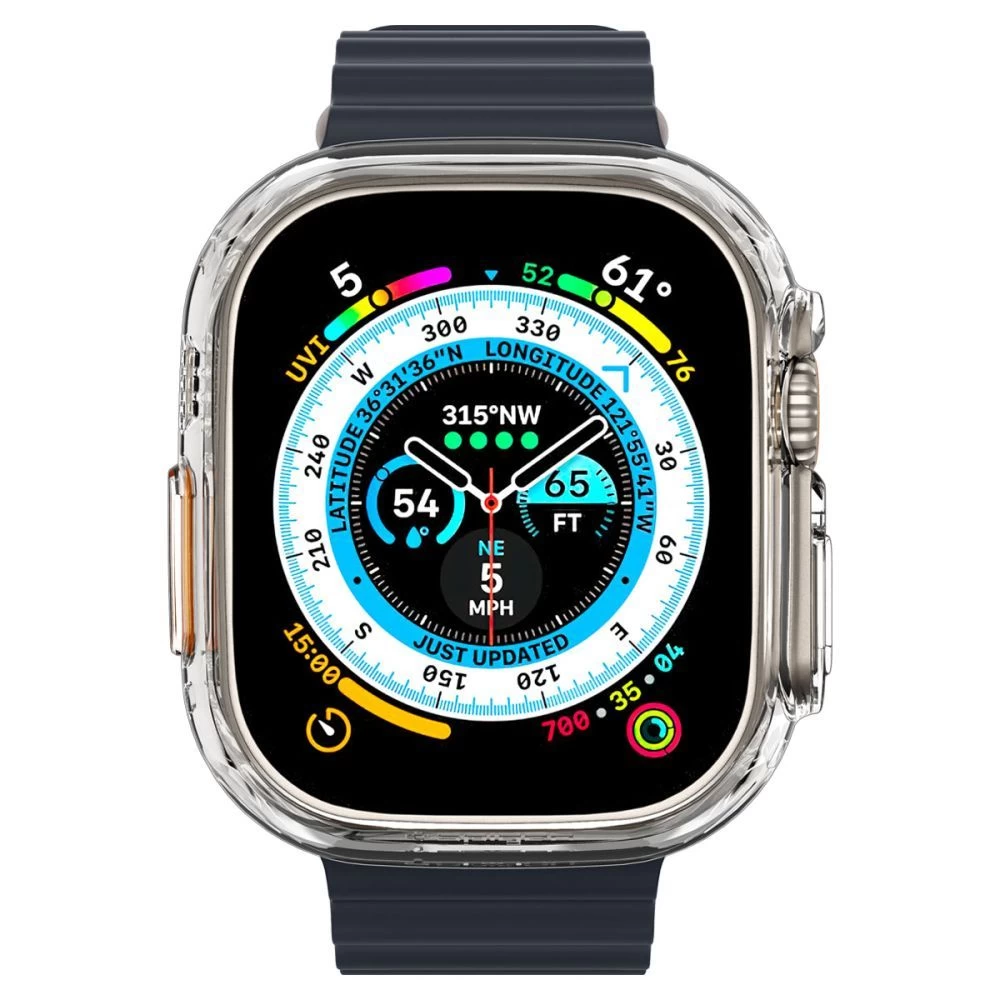 Apple Watch Ultra 2 / 3 vāciņš caurspīdīgs SPIGEN THIN FIT (49mm)