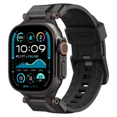Apple Watch Ultra 2 / 3 skal, fodral svart SPIGEN DURAPRO ARMOR ULTRA (49 MM)