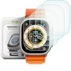 Watch Watch Ultra 2 / 3 viedpulksteņa aizsargstikls RINGKE ID FC Apple Watch Ultra 2 (49mm) (4-pack)