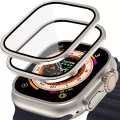 Watch Watch Ultra 2 / 3 skärmskydd HOFI GLASS RING 2-PACK Apple Watch Ultra 2 (49 MM)