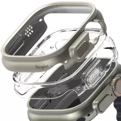 Apple Watch Ultra 2 / 3 suojakuori, suojakotelo  RINGKE SLIM 2-PACK (49 MM)