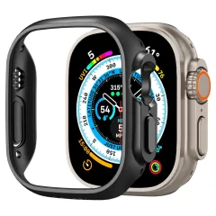 Apple Watch Ultra 2 / 3 suojakuori, suojakotelo musta SPIGEN THIN FIT (49 MM)