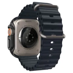 Apple Watch Ultra 2 / 3 suojakuori, suojakotelo musta SPIGEN THIN FIT (49 MM)