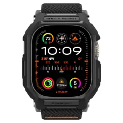 Apple Watch Ultra 2 / 3 siksniņa melns SPIGEN LITE FIT ”PRO” (49 MM)