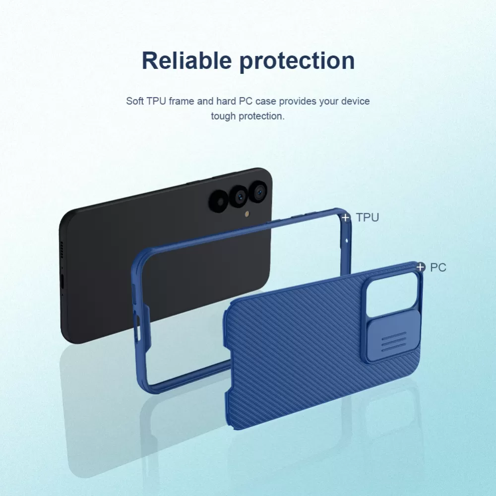 Samsung Galaxy S23 FE case black NILLKIN CAMSHIELD PRO