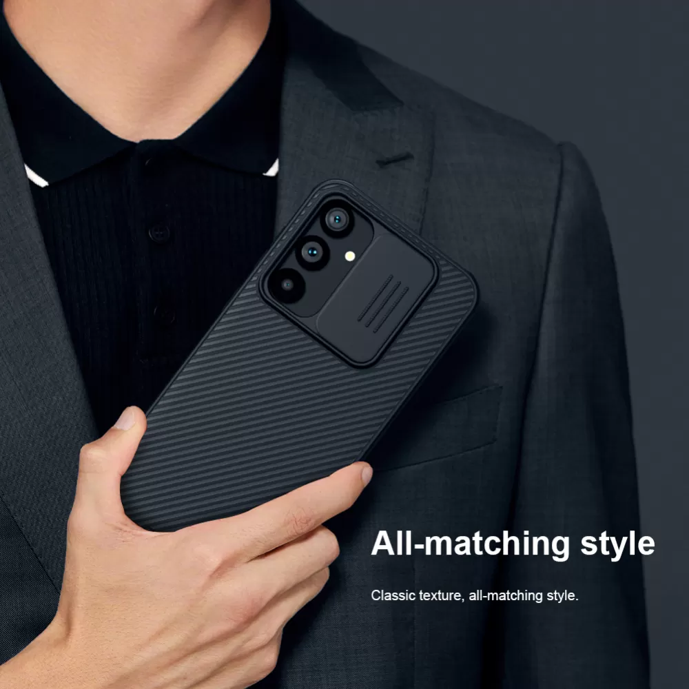 Samsung Galaxy S23 FE case black NILLKIN CAMSHIELD PRO