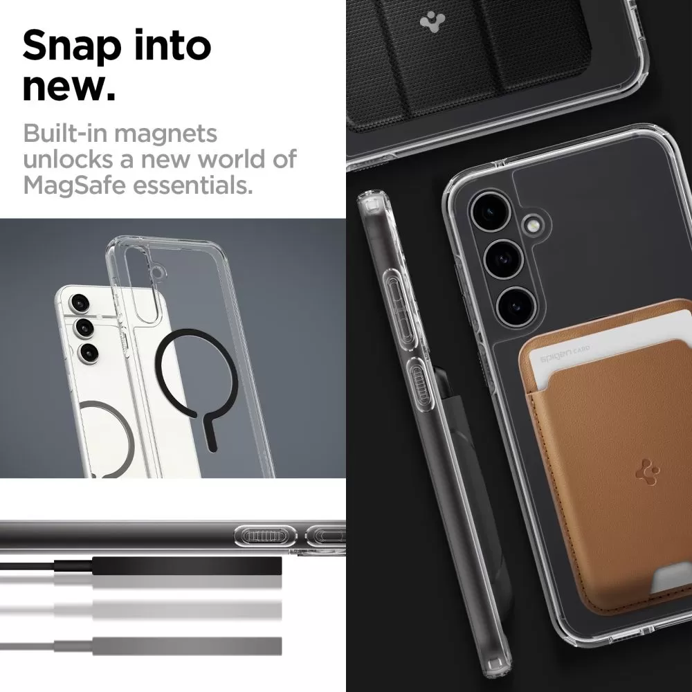 Samsung Galaxy S23 FE case black SPIGEN ULTRA HYBRID ONETAP RING MAGSAFE