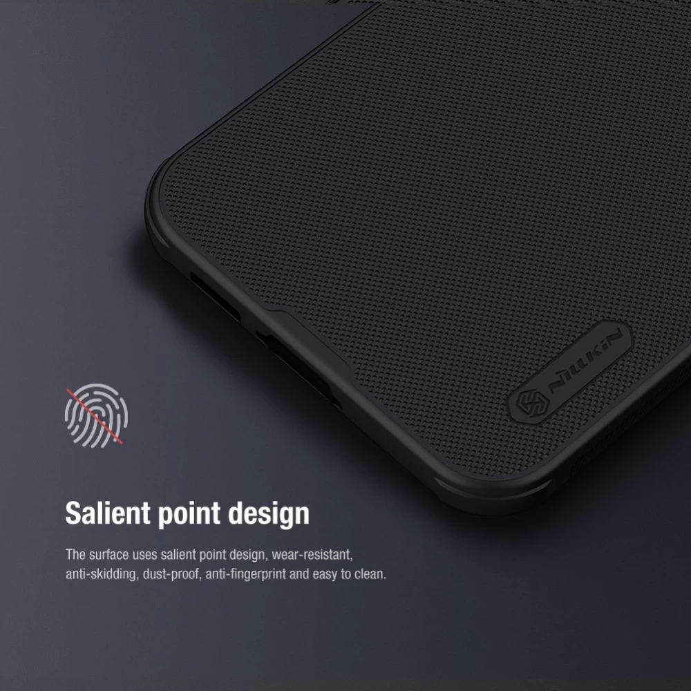 Samsung Galaxy S23 FE case red NILLKIN SUPER FROSTED SHIELD PRO