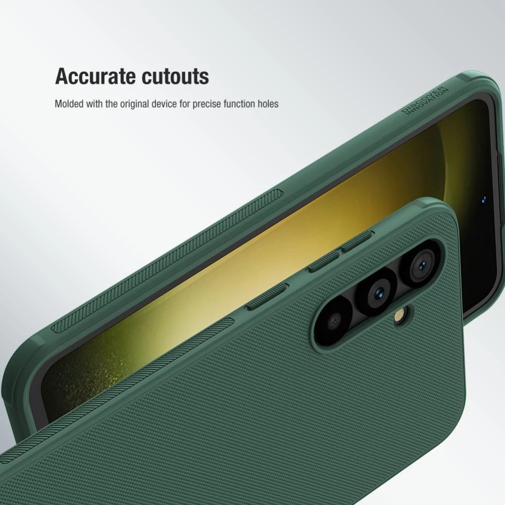Samsung Galaxy S23 FE case green NILLKIN SUPER FROSTED SHIELD PRO