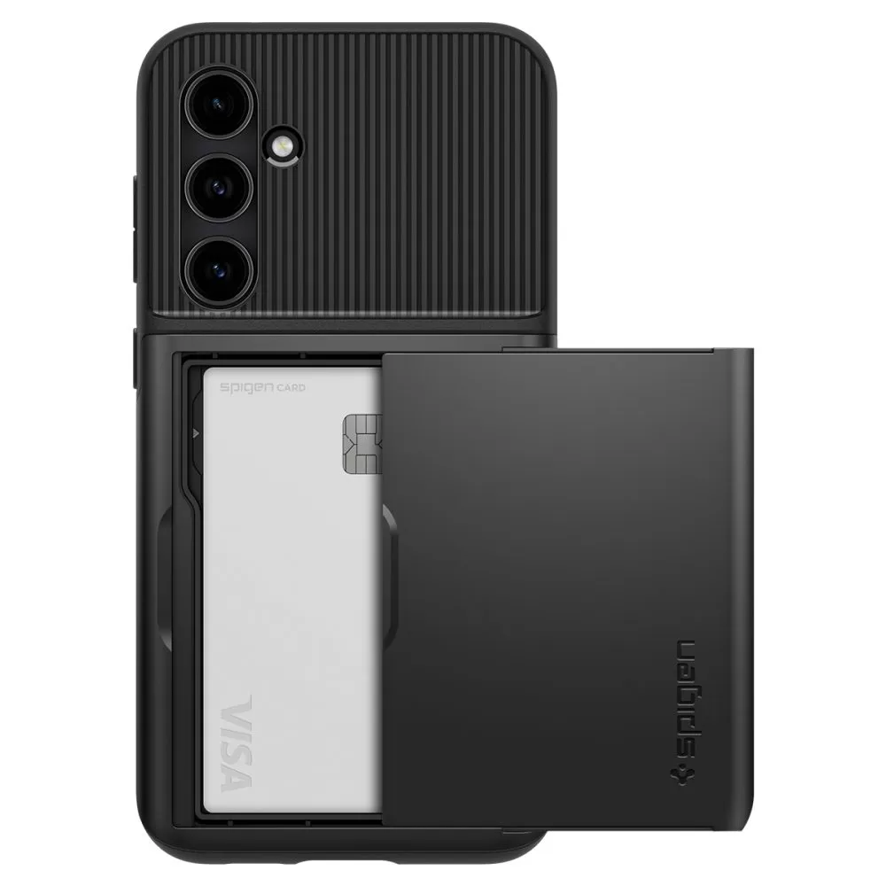 Samsung Galaxy S23 FE case black SPIGEN SLIM ARMOR CS
