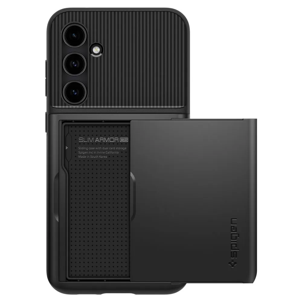 Samsung Galaxy S23 FE case black SPIGEN SLIM ARMOR CS