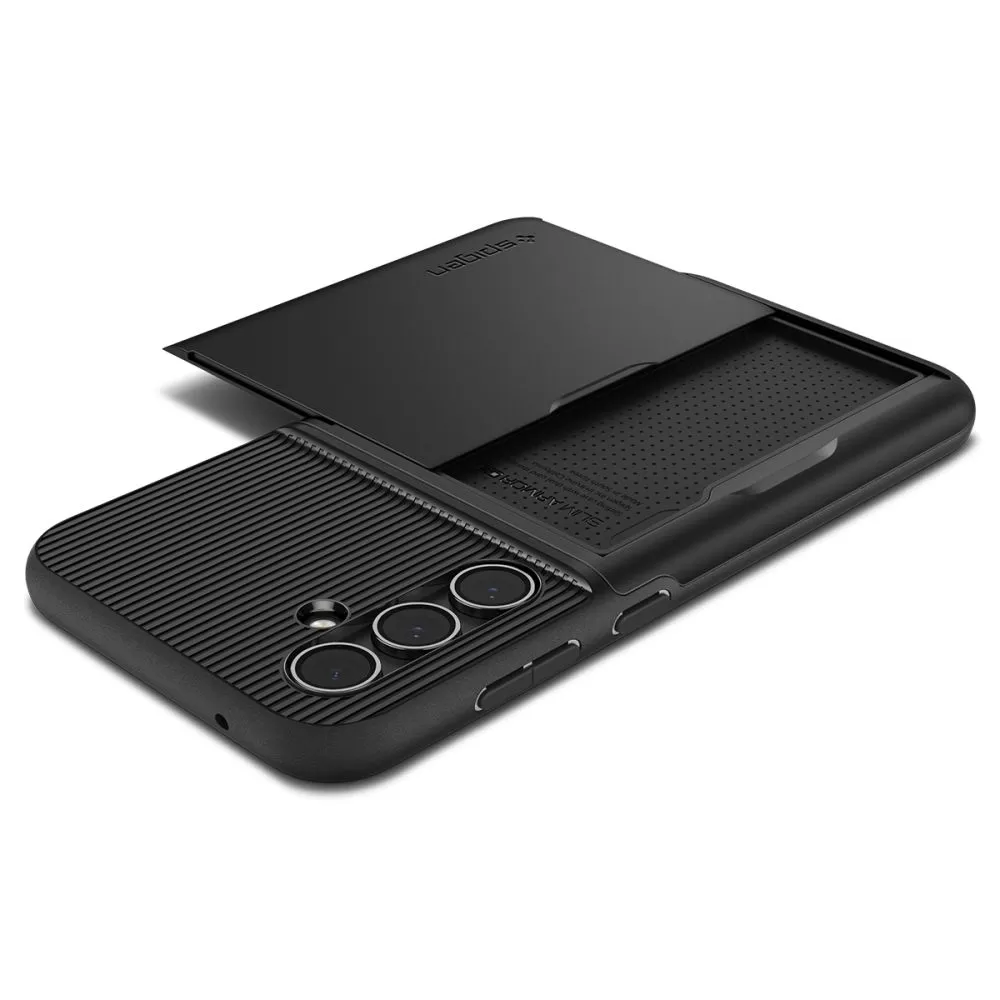 Samsung Galaxy S23 FE case black SPIGEN SLIM ARMOR CS