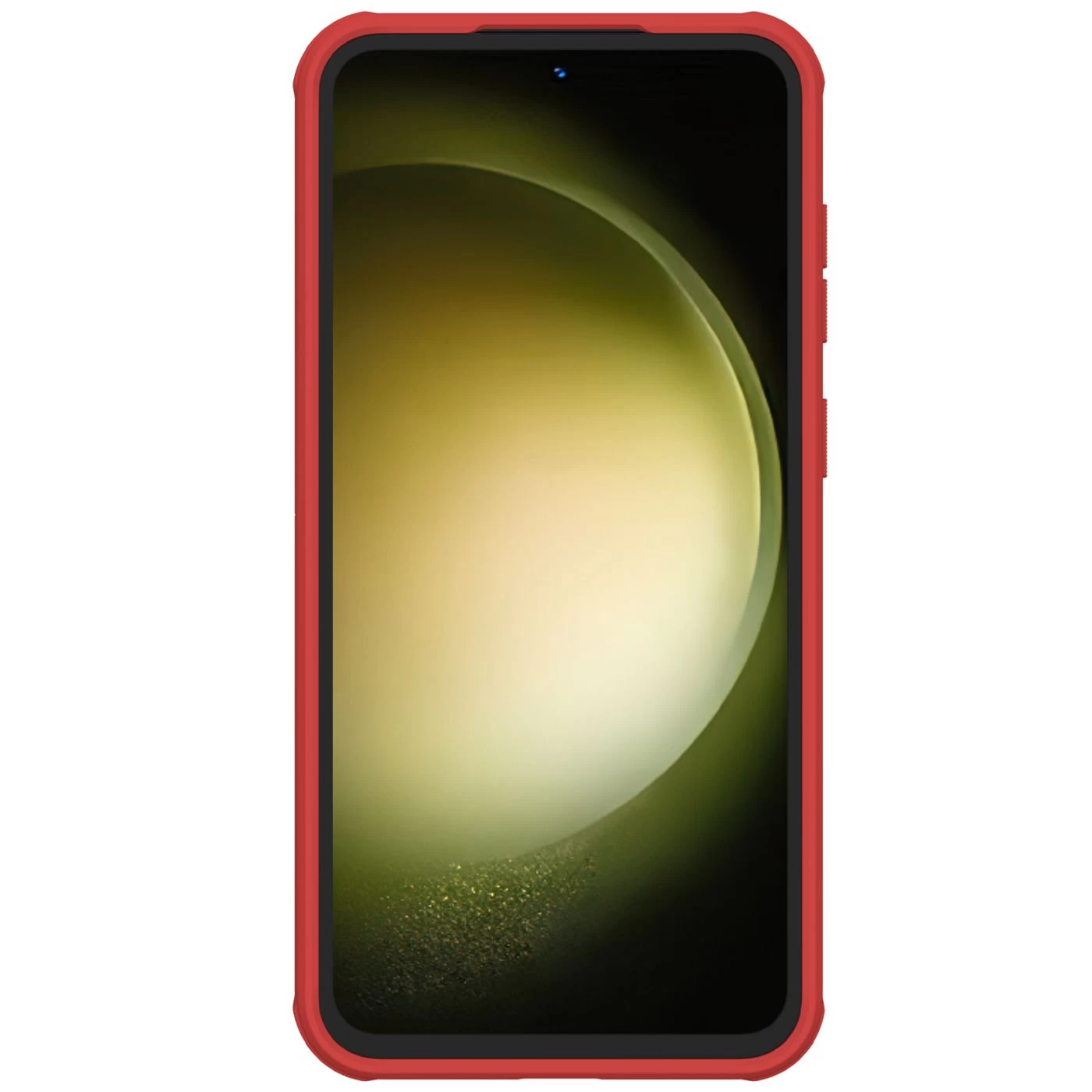 Samsung Galaxy S23 FE case red NILLKIN SUPER FROSTED SHIELD PRO