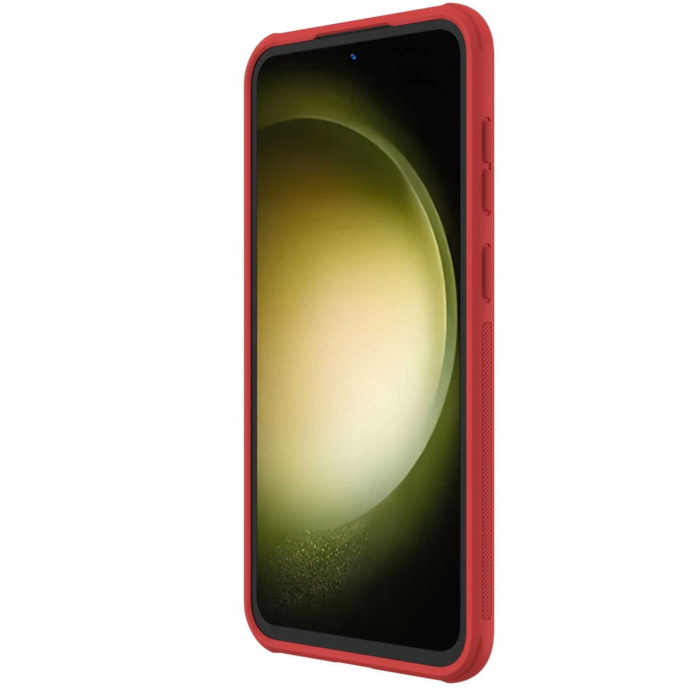 Samsung Galaxy S23 FE case red NILLKIN SUPER FROSTED SHIELD PRO