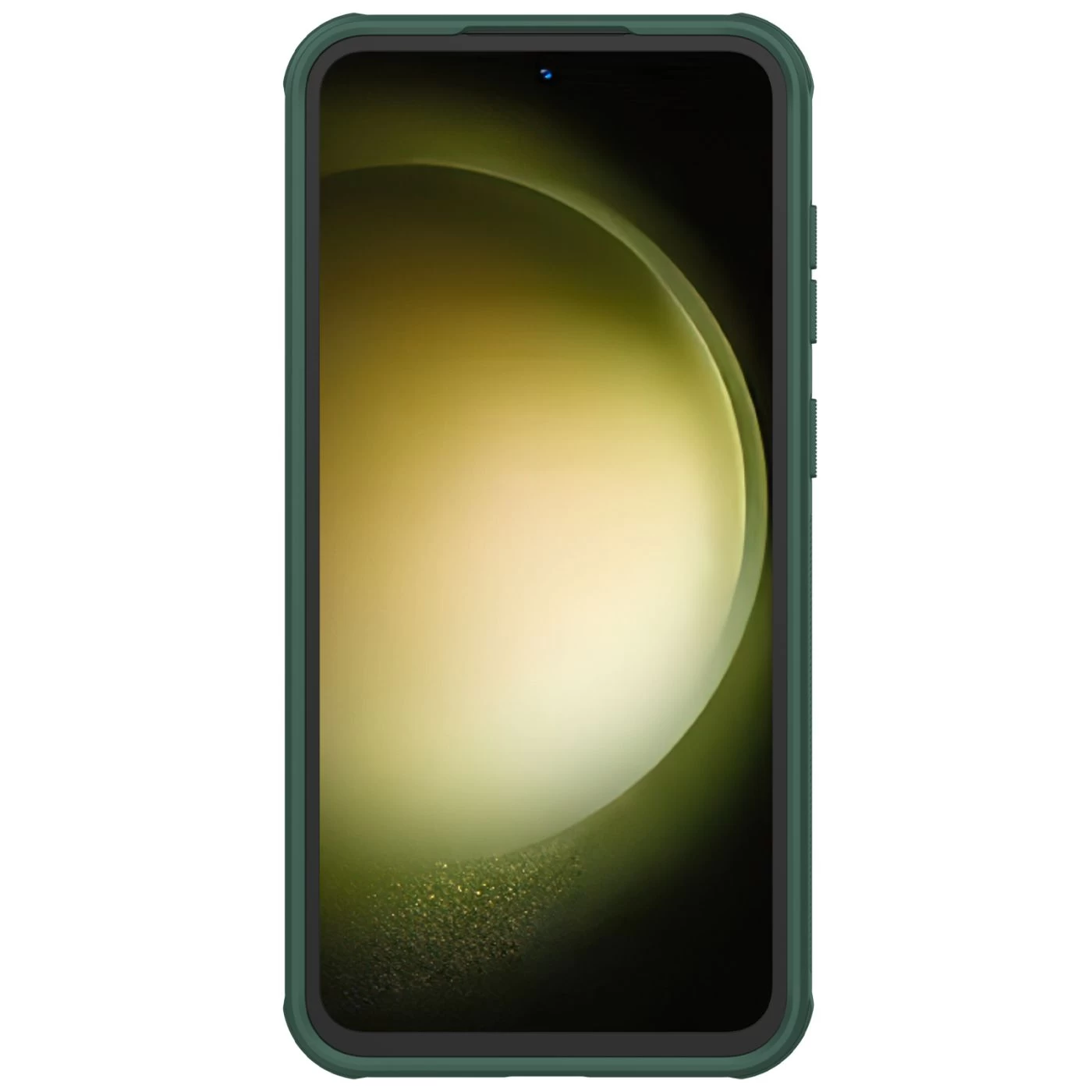 Samsung Galaxy S23 FE case green NILLKIN SUPER FROSTED SHIELD PRO