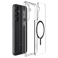 Samsung Galaxy S23 FE case black SPIGEN ULTRA HYBRID ONETAP RING MAGSAFE