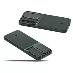 Samsung Galaxy S23 FE case green SPIGEN OPTIK ARMOR