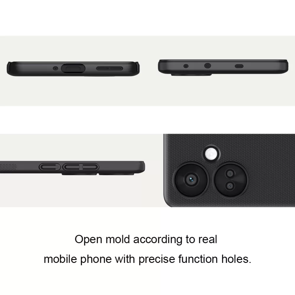 OnePlus Nord CE 3 5G vāciņš balts NILLKIN SUPER FROSTED SHIELD CE3