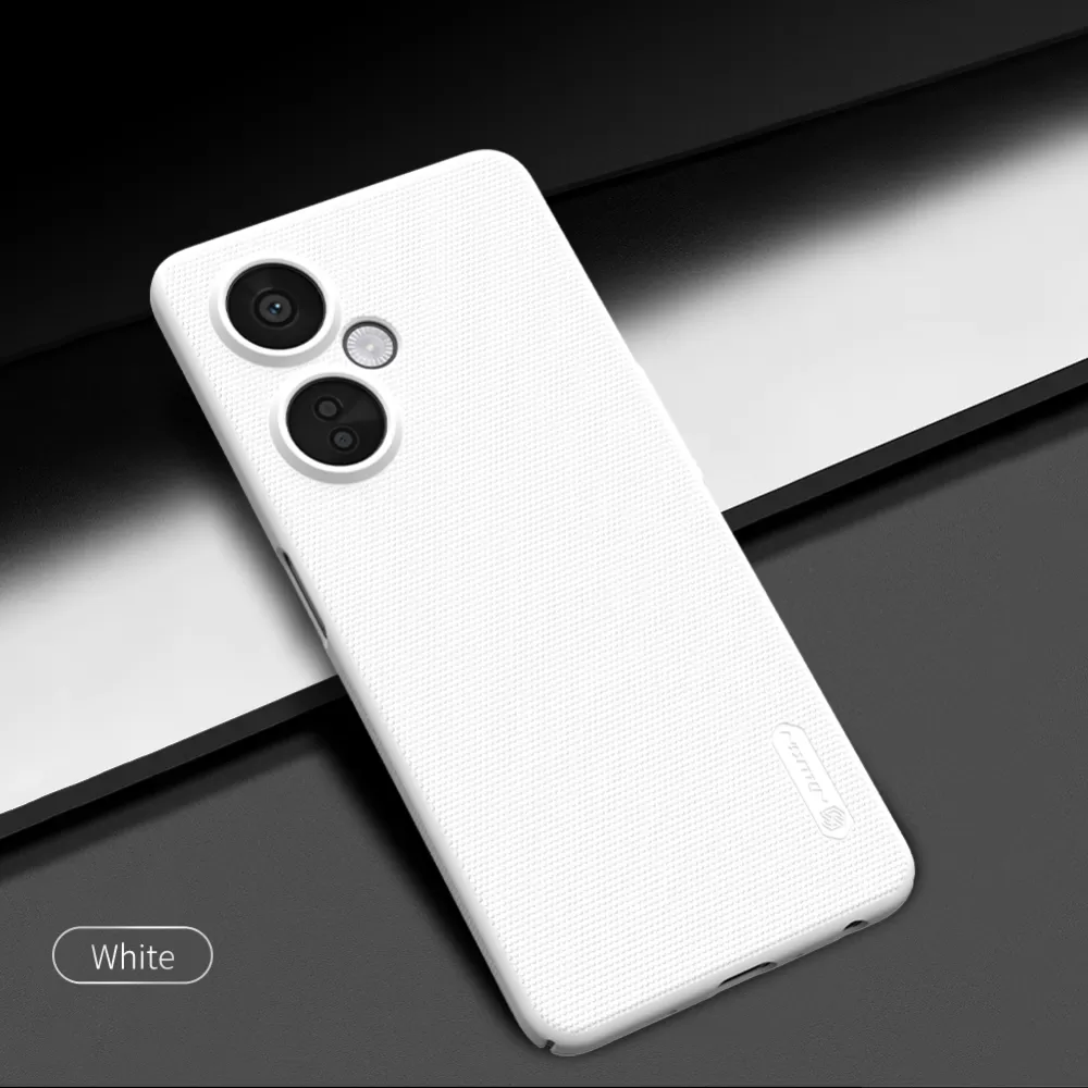 OnePlus Nord CE 3 5G vāciņš balts NILLKIN SUPER FROSTED SHIELD CE3