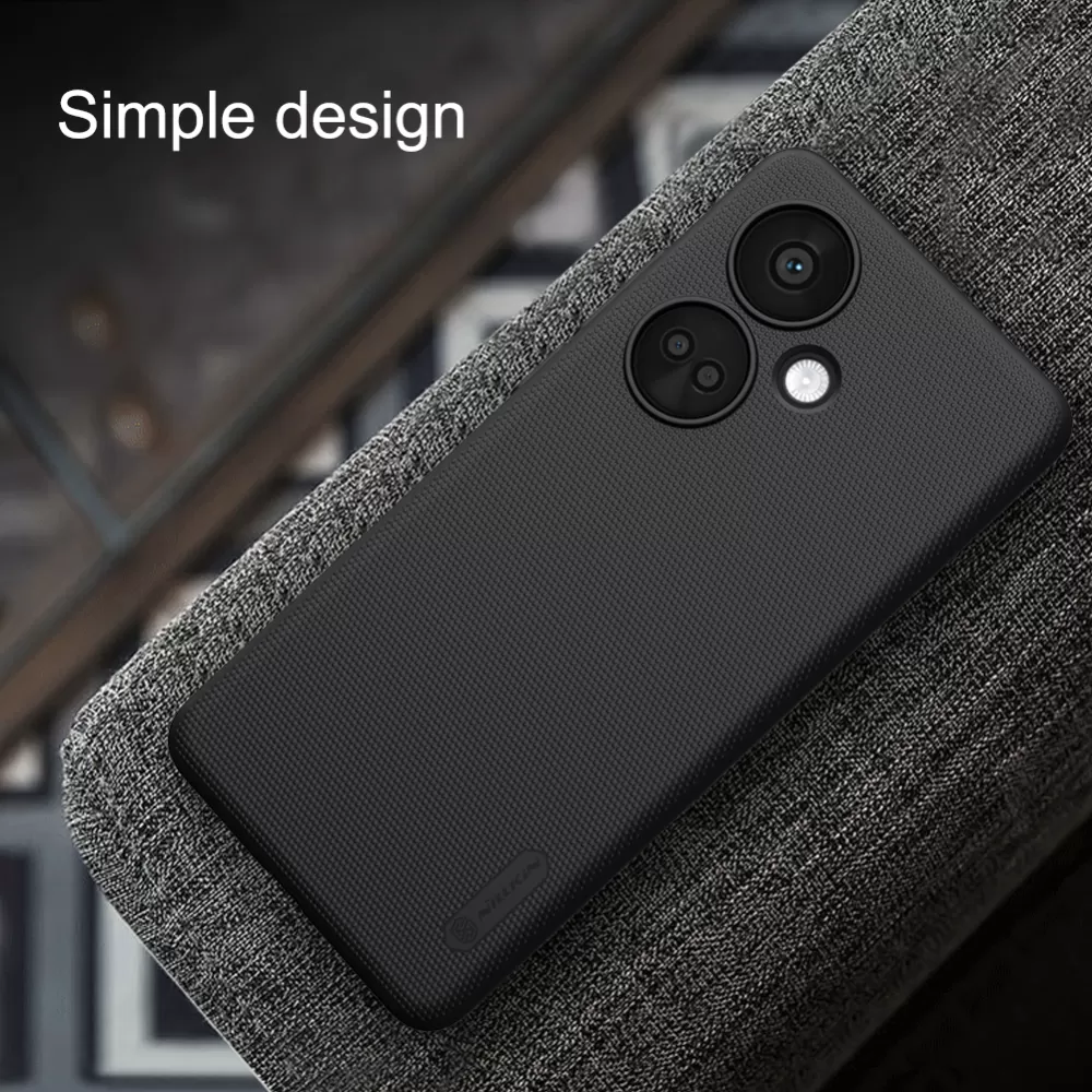 OnePlus Nord CE 3 5G skal röd NILLKIN SUPER FROSTED SHIELD CE3