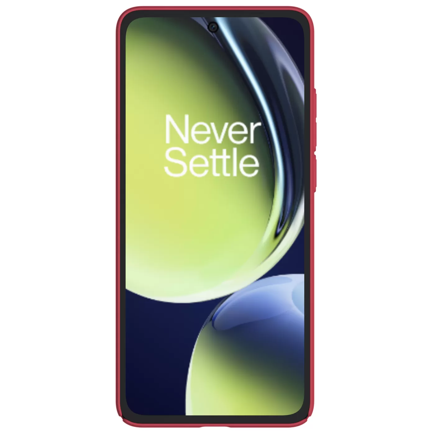 OnePlus Nord CE 3 5G skal röd NILLKIN SUPER FROSTED SHIELD CE3