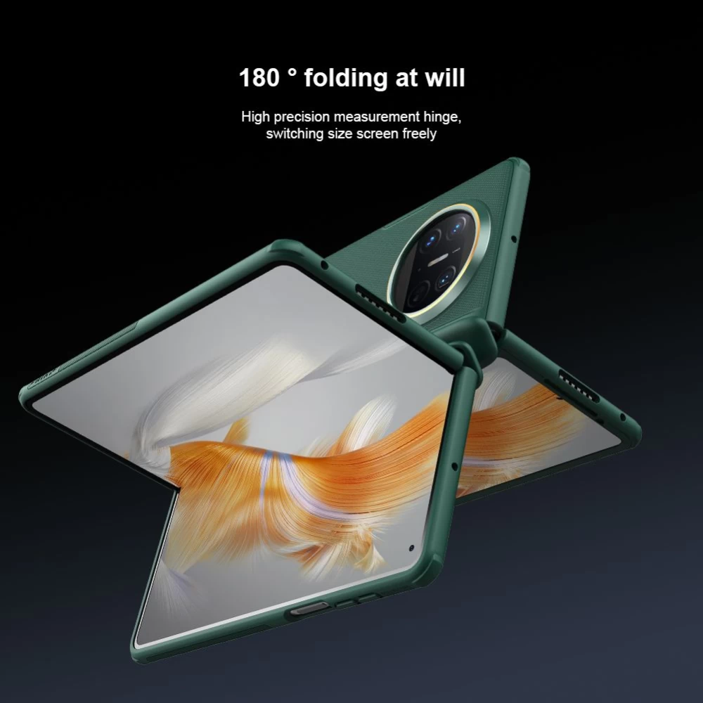 Huawei Mate X3 vāciņš zaļš NILLKIN SUPER FROSTED SHIELD FOLD