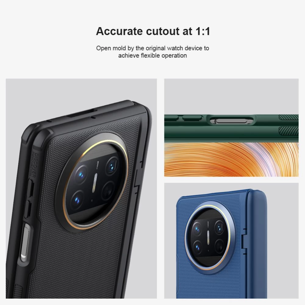 Huawei Mate X3 vāciņš zaļš NILLKIN SUPER FROSTED SHIELD FOLD