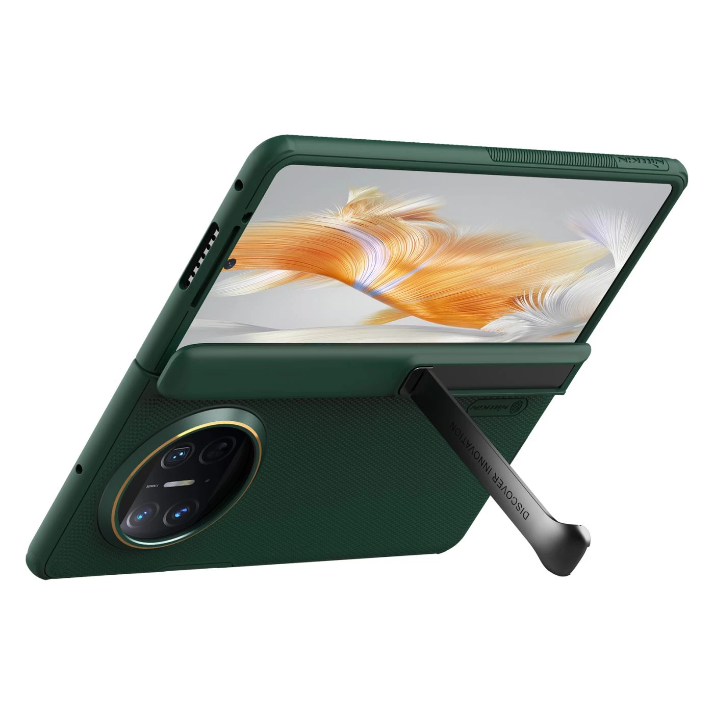 Huawei Mate X3 vāciņš zaļš NILLKIN SUPER FROSTED SHIELD FOLD