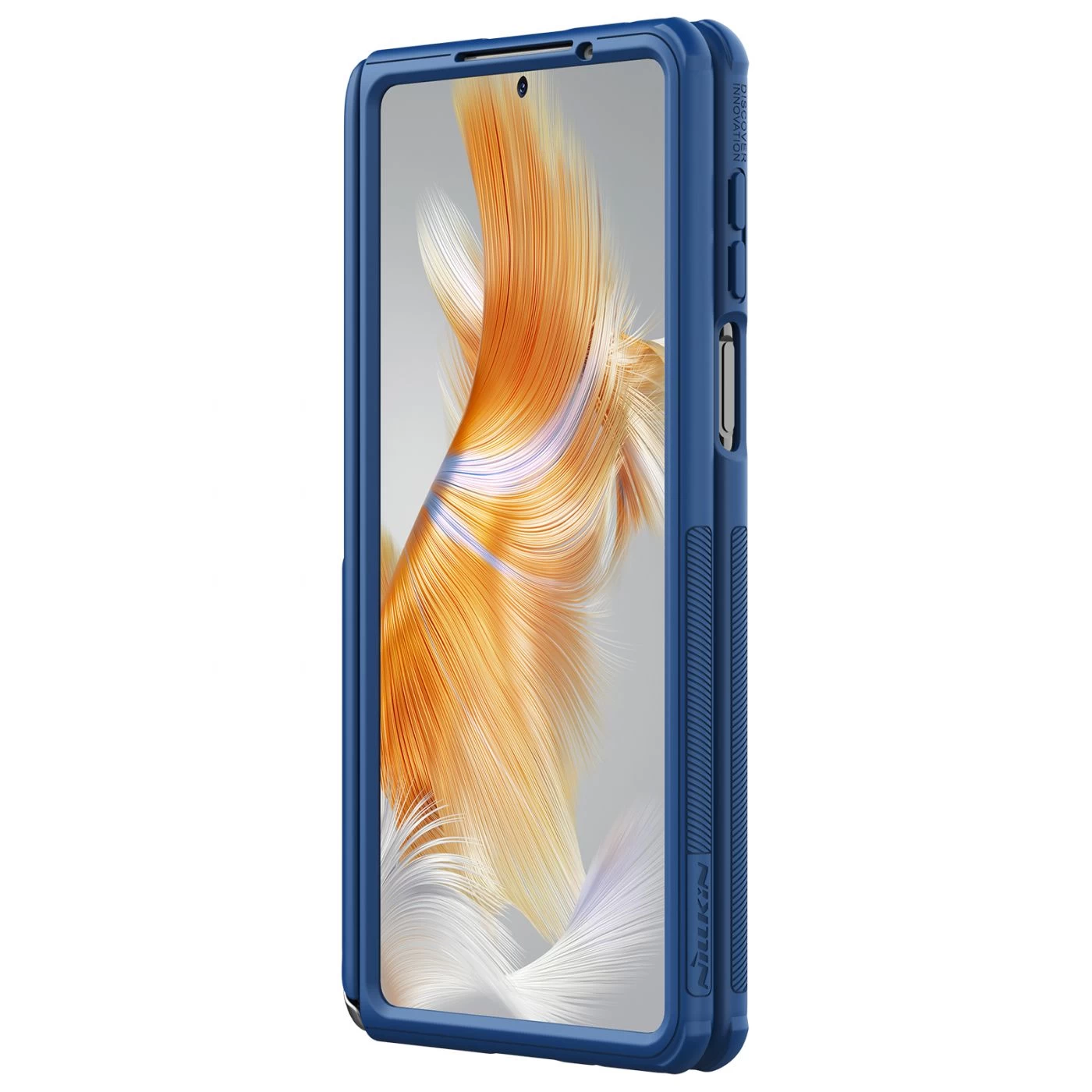 Huawei Mate X3 dėklas mėlyna NILLKIN SUPER FROSTED SHIELD