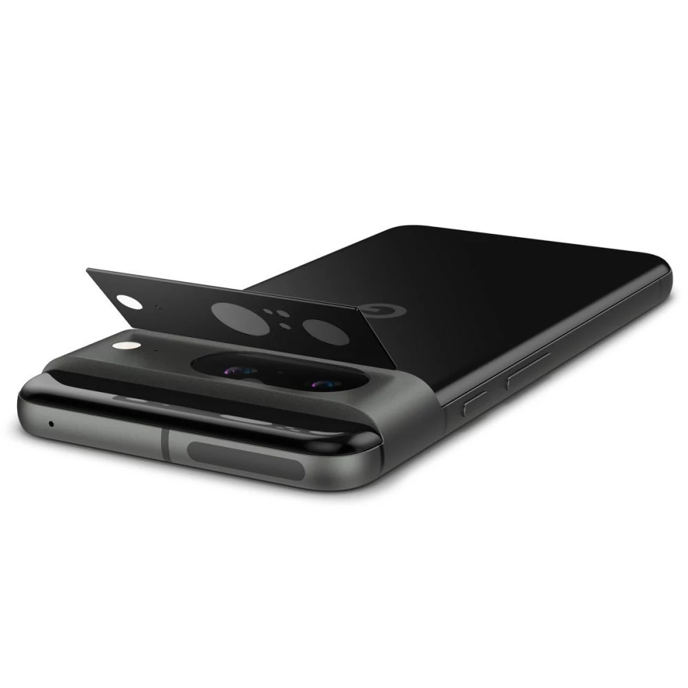 Google Pixel 8 panssarilasi  SPIGEN OPTIK.TR ”EZ FIT” CAMERA PROTECTOR 2-PACK