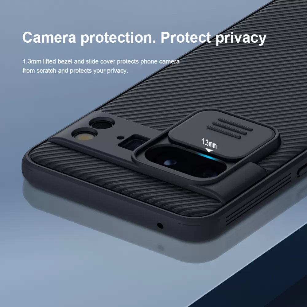 Google Pixel 8 Pro skal grön NILLKIN CAMSHIELD PRO