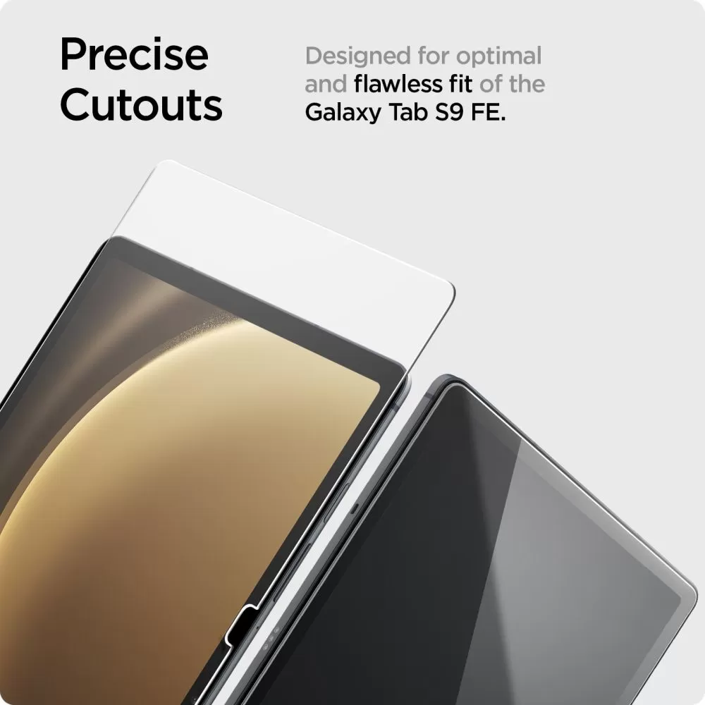 Samsung Galaxy Tab S9 FE aizsargstikls  SPIGEN GLAS.TR SLIM 10.9 X510 / X516B