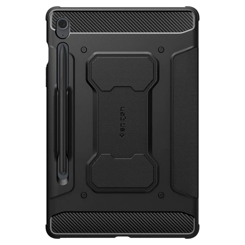 Samsung Galaxy Tab S9 FE tablet skal, fodral svart SPIGEN RUGGED ARMOR ”PRO” 10.9 X510 / X516B