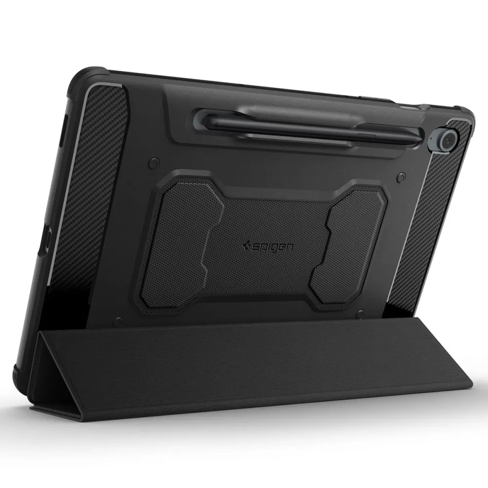 Samsung Galaxy Tab S9 FE tablet skal, fodral svart SPIGEN RUGGED ARMOR ”PRO” 10.9 X510 / X516B