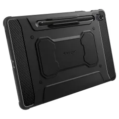 Samsung Galaxy Tab S9 FE tablet skal, fodral svart SPIGEN RUGGED ARMOR ”PRO” 10.9 X510 / X516B