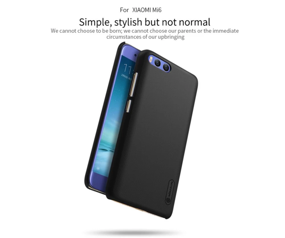 Xiaomi Mi 6 dėklas baltas Super Frosted Shield  Mi6